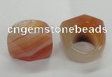 NGR38 20*30*35mm faceted freeform agate gemstone rings