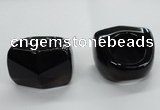 NGR45 20*30*35mm faceted freeform agate gemstone rings