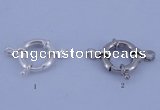SSC203 5pcs 13.5mm 925 sterling silver spring rings clasps