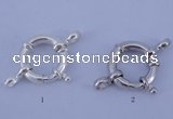 SSC205 5pcs 16mm 925 sterling silver spring rings clasps